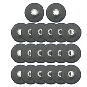DURAFORCE 20 Pcs 4.5" x 7/8" 80 Grit Flap Discs Grinding Wheels T29 for Angle Grinder