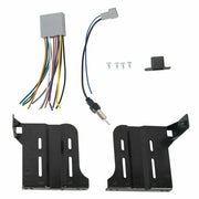 DURAFORCE For Honda Civic 2006-2011 Double Din Radio Stereo Dash Kit w/Wiring Harness