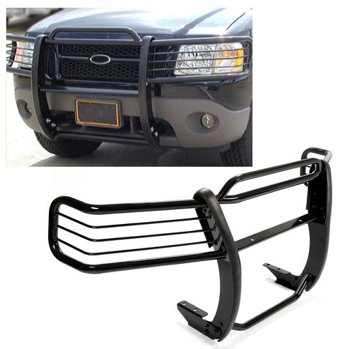 DURAFORCE Black Brush Grille Guard with Hardware for 2002 03 04 05 Ford Explorer 4 Door