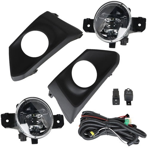 DURAFORCE Left+Right Halogen Tail Light&Fog Light LED Fit For Nissan Altima 2019-2020 4pcs