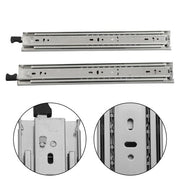 DURAFORCE 1 Pair of 14In Locking Drawer Slides Full Extension & Lock 150 lb Load Capacity