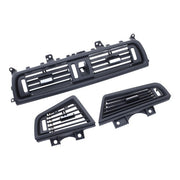 DURAFORCE 3X Front Air Grille Center Dash AC Vent Set For BMW F10 F11 520i 528i 550i 535i