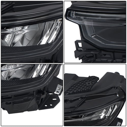 DURAFORCE Left w/Animation w/o Leveling Headlight LED DRL For 21-22 Jeep Grand Cherokee