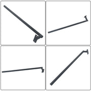 DURAFORCE Universal Step Deep "V" Boat Trailer Steps Heavy-Duty Boat Steps w/ Handle