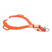 DURAFORCE Heavy Duty Claw Hook 2 Claw Timber Log Lifting Tongs For Lumber Skidding 32 Inch