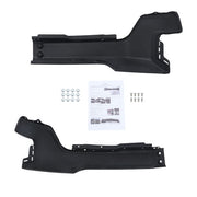 DURAFORCE Split Black Front Bumper W/o Sensor Holes For Chevrolet Silverado 1500 2019-2022
