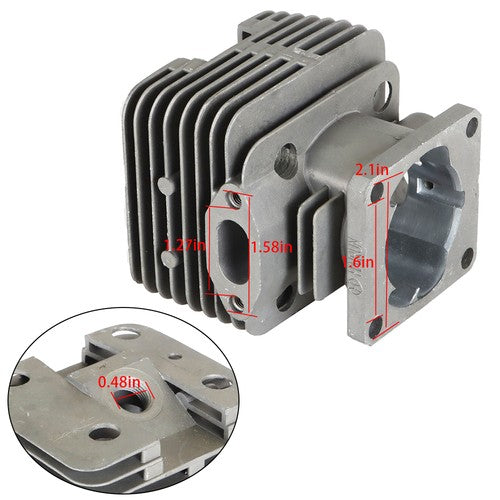 DURAFORCE 40mm Cylinder Piston Kit For Stihl FT250 HT250 FS250 FS250R FS202 4134 020 1214
