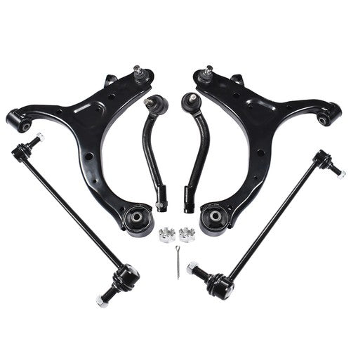 DURAFORCE Fit For Kia Sorento 2011-2013 6Pcs Control Arms Ball Joint Tie Rods K621685
