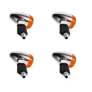 DURAFORCE 4X Motorcycle LED Turn Signal Blinker Indicator Lights For Honda Suzuki Yamaha