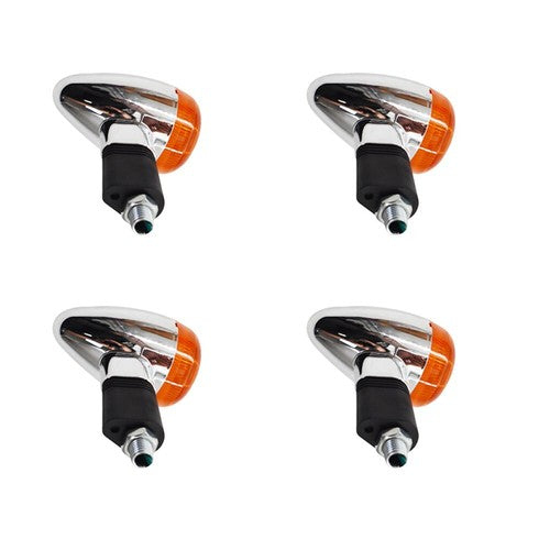 DURAFORCE 4X Motorcycle LED Turn Signal Blinker Indicator Lights For Honda Suzuki Yamaha