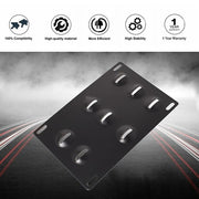 DURAFORCE For Audi A4 S4 A5 S5 A7 Front Bumper Tow Hook License Plate Mount Bracket Holder