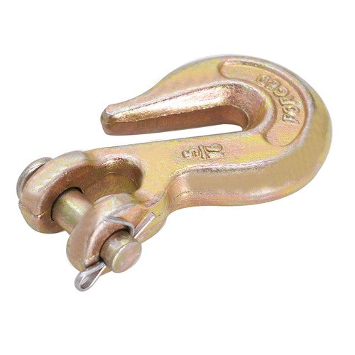 DURAFORCE 10 Pcs 5/16" Clevis Chain Grab Hook Wrecker Tow Chain Truck Trailer Tie