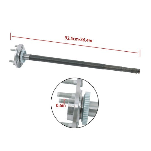DURAFORCE Passenger Side Axle Shaft Assembly 68065488AA 2011 For Ram 1500 630-164 Rear