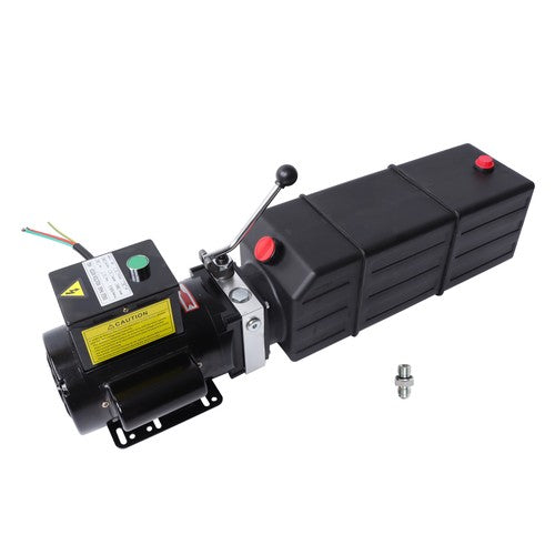 DURAFORCE Hydraulic Power Unit 16 Quart 4 Gallon Hydraulic Pump 3450RPM 2HP Single Phase