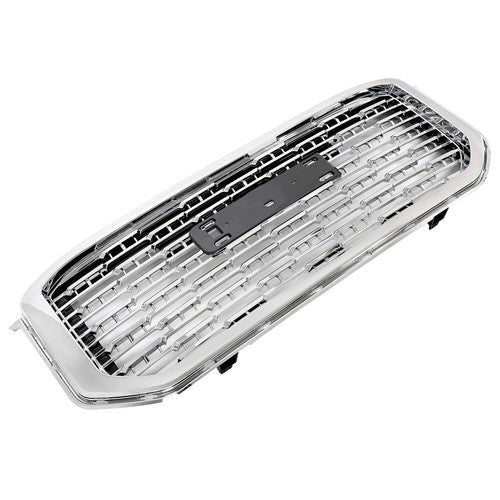 Front Upper Grille for GMC Yukon Denali Style 2015-2020 22936421 Chrome ABS