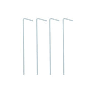 DURAFORCE 10x14 ft Waterproof Outdoor Rug Outdoor Plastic Straw Rug Carpet Black & Beige