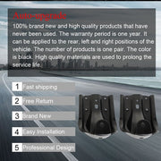 DURAFORCE For 88-97 Chevy GMC Series Rear Leaf Spring Shackle Bracket Repair Kit Set Pair