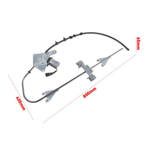 DURAFORCE New Power Window Regulator with Motor for Freightliner M2 Right Passenger RH