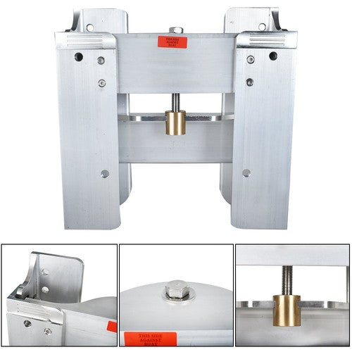 DURAFORCE New Fit For JPL4400 Boat New Silver Adjustable 4" Jack Plate Outboard Replace US