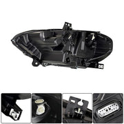 DURAFORCE Black Headlight LED DRL Projector Lamp Right Side Fit For Ford Mustang 2018-2020