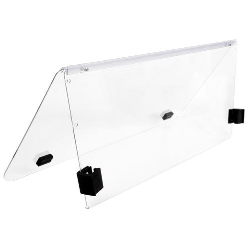 DURAFORCE Fold Down Clear Golf Cart Windshield Windscreen For 2000.5-Up Club Car DS