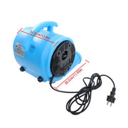 DURAFORCE Air Mover Carpet Dryer 3 Speed 1/2 HP Industrial Floor Blower Carpet Drying Fan