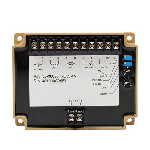 DURAFORCE Control Governor 3098693 Speed Controller for Cummins QSK19 CM2350 K105 KTA19