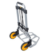 DURAFORCE 264Lb Capacity Alloy Steel Folding Trolley Heavy-Duty Luggage Trolley Cart