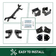 DURAFORCE 6" Drop Axle Lift Kit For EZGO Golf Cart 1994.5-2001.5 Electric TXT Medalist