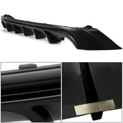 DURAFORCE For 14-16 Lexus IS250 IS350 IS200T Rear Bumper Diffuser Lip Shark Fins 5F Style