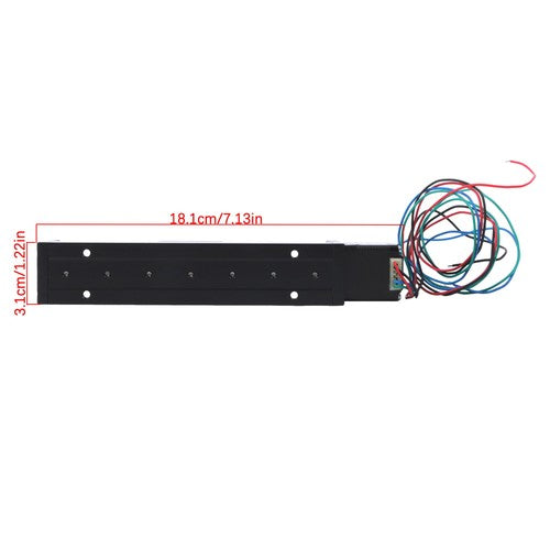 DURAFORCE T6×1 100mm Mini Linear Guide Slide Actuator Screw Motion w/ NEMA11 Stepper Motor