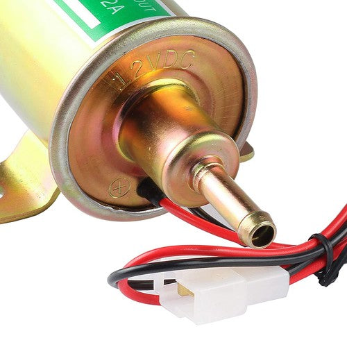 DURAFORCE New 12V Universal 4-6PSI Gas Inline Low Pressure Electric Fuel Pump HEP-02A