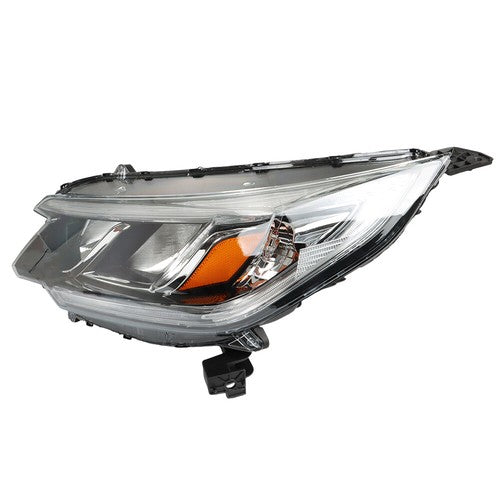 DURAFORCE Halogen Headlight Assembly For Honda CR-V 2015-2016 Black Driver/LH W/DRL Front
