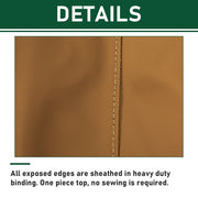 DURAFORCE For 05-14 Ford Mustang Convertible Soft Top & Heated Glass Window Sailcloth Tan