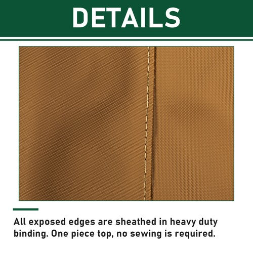 DURAFORCE For 05-14 Ford Mustang Convertible Soft Top & Heated Glass Window Sailcloth Tan