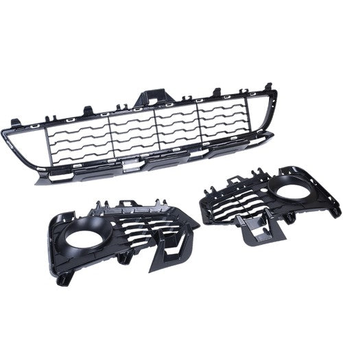 DURAFORCE Front Bumper Fog Light Grill For 2014-20 BMW 4 Series F32 428i 430i 440i M Sport