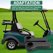DURAFORCE Pair Golf Cart Rear Seat Arm Rest Drink Cup Holder For EZGO Club Car Yamaha