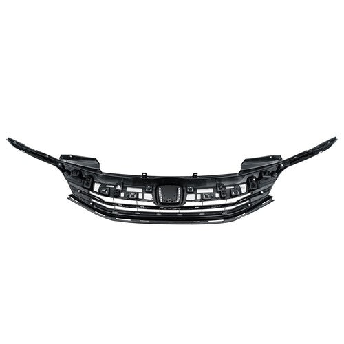 FIT For 2016 2017 Honda Accord EX Sedan Front Bumper Upper Grille W/Chrome Trim