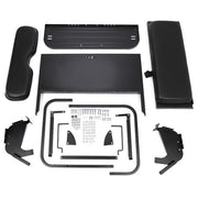 DURAFORCE For Yamaha G14 G16 G19 G22 Golf Cart Rear Back Seat Kit Flip Folding Steel Frame