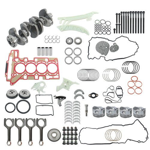 DURAFORCE Engine Overhaul Rebuild Kit Crankshaft/Conrods/Piston Kit/Gasket For BMW N20 2.0