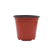 DURAFORCE 100Pcs Flowers Nursery Cup Children's Room Nursery Plastic Plant Pot 14X13X9cm