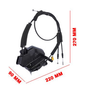 DURAFORCE Front Left Door Lock Latch Actuator for Nissan Versa Sedan L4 1.6 L 2020-2024