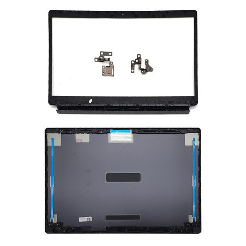 DURAFORCE Black Back Cover & Bezel Hinges For Acer Aspire A515-54 A515-54G A515-55 Top Lid