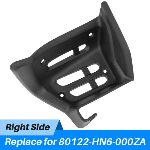 DURAFORCE Right Side Splash Guard for 2001-2005 Honda TRX250EX Textured Black