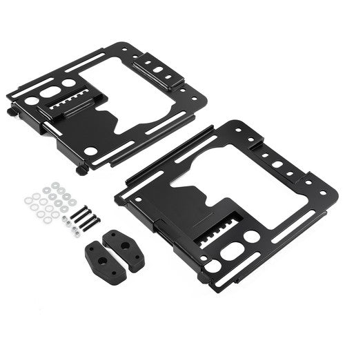DURAFORCE Set of 2 Seat Lower Steel Bases For 2014-2023 Polaris RZR 1000 XP / Crew XP