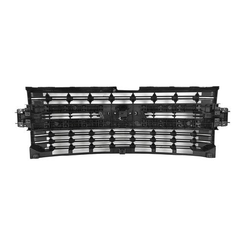 DURAFORCE Front Bumper Grill for Chevrolet Silverado 1500 2019 2020 2021 Gloss Matte Black