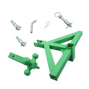 DURAFORCE For Kubota 3 Point 2" Trailer Hitch Receiver Tractor Drawbar Quick Hitch Adapter