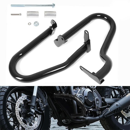 DURAFORCE For Honda Rebel 1100 DCT CMX1100 2021-2025 Black Highway Engine Guard Crash Bars
