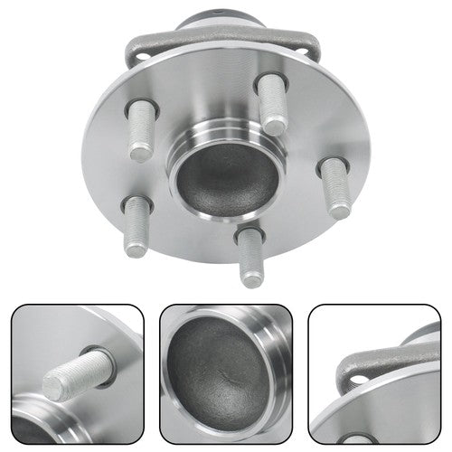 DURAFORCE Wheel Hub Bearing Assembly Rear FWD For Pontiac Toyota Vibe Corolla Matrix Prius