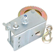 DURAFORCE New 3500 lbs Hand Winch With Cable For Trailer Winch Durable Hand Crank Winch